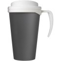 Americano® Grande 350 ml mug with spill-proof lid szary, biały