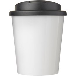 Brite-Americano® Espresso 250 ml tumbler with spill-proof lid biały, czarny