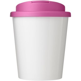 Brite-Americano® Espresso 250 ml tumbler with spill-proof lid biały, różowy