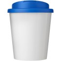 Brite-Americano® Espresso 250 ml tumbler with spill-proof lid biały, średnioniebieski