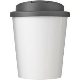 Brite-Americano® Espresso 250 ml tumbler with spill-proof lid biały, szary