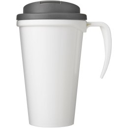 Brite-Americano® Grande 350 ml mug with spill-proof lid biały, szary