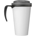 Brite-Americano® Grande 350 ml mug with spill-proof lid czarny, szary