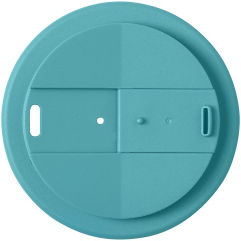 Kubek Brite-Americano® 350 ml z wieczkiem zapobiegającym rozchlapaniu biały, morski