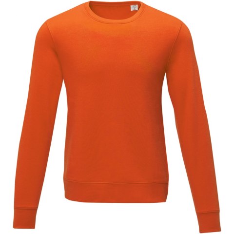 Zenon męska bluza z okrągłym dekoltem pomarańczowy