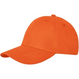 6-panelowa czapka Davis pomarańczowy