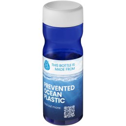 H2O Active® Eco Base 650 ml screw cap water bottle niebieski, biały