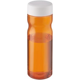 H2O Active® Eco Base 650 ml screw cap water bottle pomarańczowy, biały