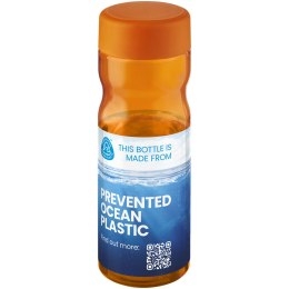 H2O Active® Eco Base 650 ml screw cap water bottle pomarańczowy, pomarańczowy