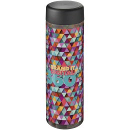 H2O Active® Vibe 850 ml screw cap water bottle ciemnografitowy, czarny