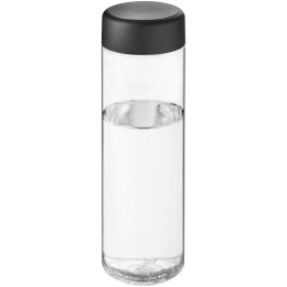 H2O Active® Vibe 850 ml screw cap water bottle przezroczysty, czarny