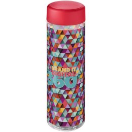 H2O Active® Vibe 850 ml screw cap water bottle przezroczysty, czerwony