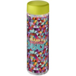 H2O Active® Vibe 850 ml screw cap water bottle przezroczysty, limonka