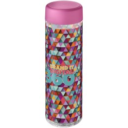 H2O Active® Vibe 850 ml screw cap water bottle przezroczysty, różowy