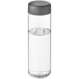 H2O Active® Vibe 850 ml screw cap water bottle przezroczysty, szary sztormowy