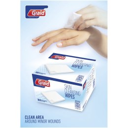 Elisabeth 100 sztuk mokrych chusteczek higienicznych w pudełku biały