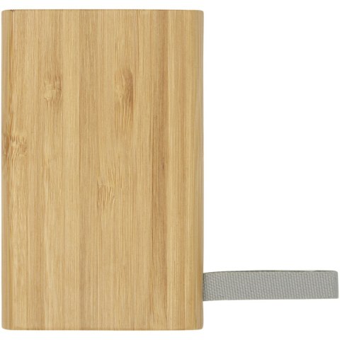 Powerbank Tulda o pojemności 5 000 mAh wykonany z bambusa piasek pustyni