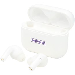 Automatycznie parujące się prawidziwie bezprzewodowe słuchawki douszne Braavos 2 biały
