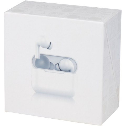 Automatycznie parujące się prawidziwie bezprzewodowe słuchawki douszne Braavos 2 biały