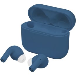 Automatycznie parujące się prawidziwie bezprzewodowe słuchawki douszne Braavos 2 tech blue