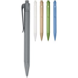 Długopis Terra z plastiku z kukurydzy szary