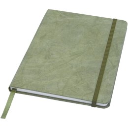 Notatnik Breccia w formacie A5 z papierem z kamienia zielony