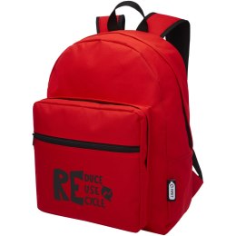 Retrend plecak z tworzywa RPET czerwony