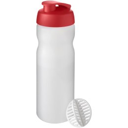 Shaker Baseline Plus o pojemności 650 ml czerwony, szroniony bezbarwny