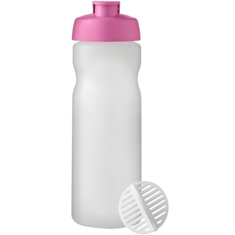 Shaker Baseline Plus o pojemności 650 ml magenta, szroniony bezbarwny