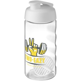 Shaker H2O Active Bop o pojemności 500ml biały, przezroczysty