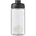 Shaker H2O Active Bop o pojemności 500ml czarny, przezroczysty