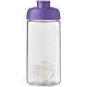 Shaker H2O Active Bop o pojemności 500ml fioletowy, przezroczysty