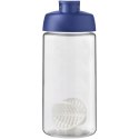 Shaker H2O Active Bop o pojemności 500ml niebieski, przezroczysty