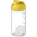 Shaker H2O Active Bop o pojemności 500ml żółty, przezroczysty