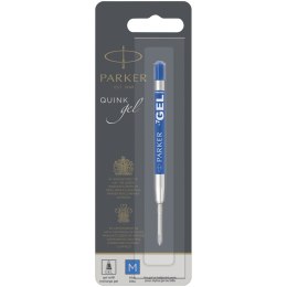 Gel ballpoint pen refill srebrny, błękitny