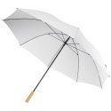 Wiatroodporny parasol golfowy 76 cm z PET z recyklingu Romee biały