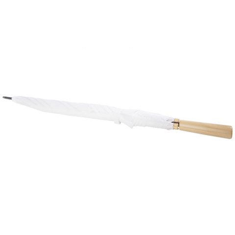 Wiatroodporny parasol golfowy 76 cm z PET z recyklingu Romee biały
