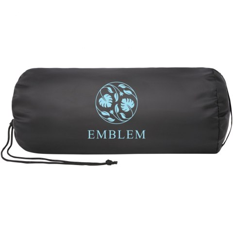 Koralowy koc polarowy z plastiku z recyklingu Lily ciemnoniebieski