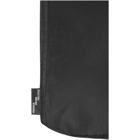 Koralowy koc polarowy z plastiku z recyklingu Lily ciemnoniebieski