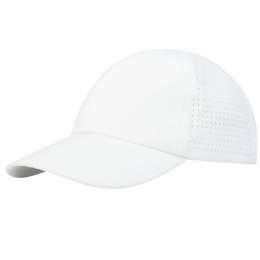 Mica 6 panelowa czapka GRS z recyklingu o młodzieżowym kroju biały