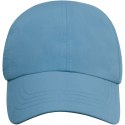 Mica 6 panelowa czapka GRS z recyklingu o młodzieżowym kroju niebieski nxt