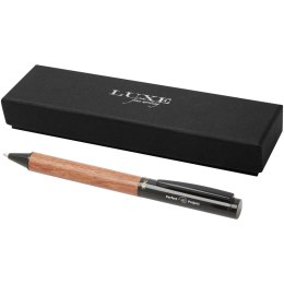 Timbre długopis z drewna czarny, brązowy