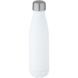 Cove Izolowana próżniowo butelka ze stali nierdzewnej o pojemności 500 ml biały
