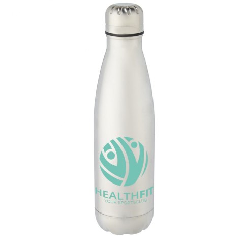 Cove Izolowana próżniowo butelka ze stali nierdzewnej o pojemności 500 ml srebrny