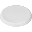 Crest frisbee z recyclingu biały