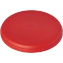 Crest frisbee z recyclingu czerwony