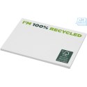 Karteczki samoprzylepne z recyklingu o wymiarach 100 x 75 mm Sticky-Mate® biały