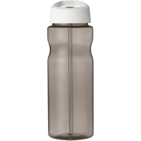 Bidon H2O Active® Base Tritan™ o pojemności 650 ml z dzióbkiem ciemnografitowy, biały