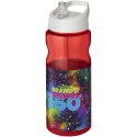 Bidon H2O Active® Base Tritan™ o pojemności 650 ml z dzióbkiem czerwony, biały