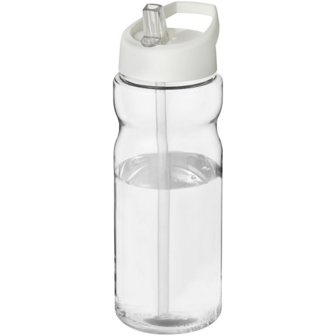 Bidon H2O Active® Base Tritan™ o pojemności 650 ml z dzióbkiem przezroczysty bezbarwny, biały